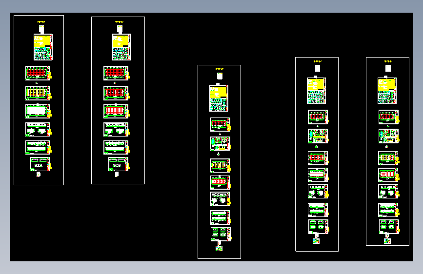 厦门生物科技圆仓库工程CAD