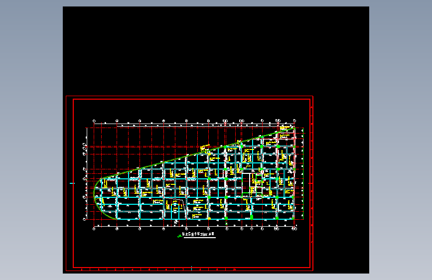 某大厦结施图工程CAD