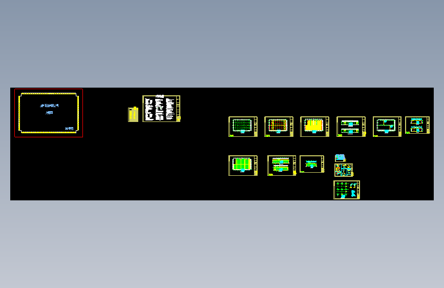 立丰公司二期钢结构工程CAD