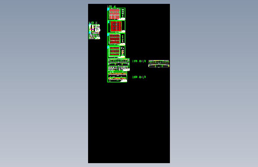 湖南恒安纸业钢结构工程CAD