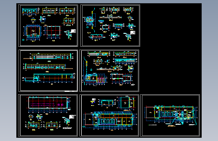 单层厂房全套施工图