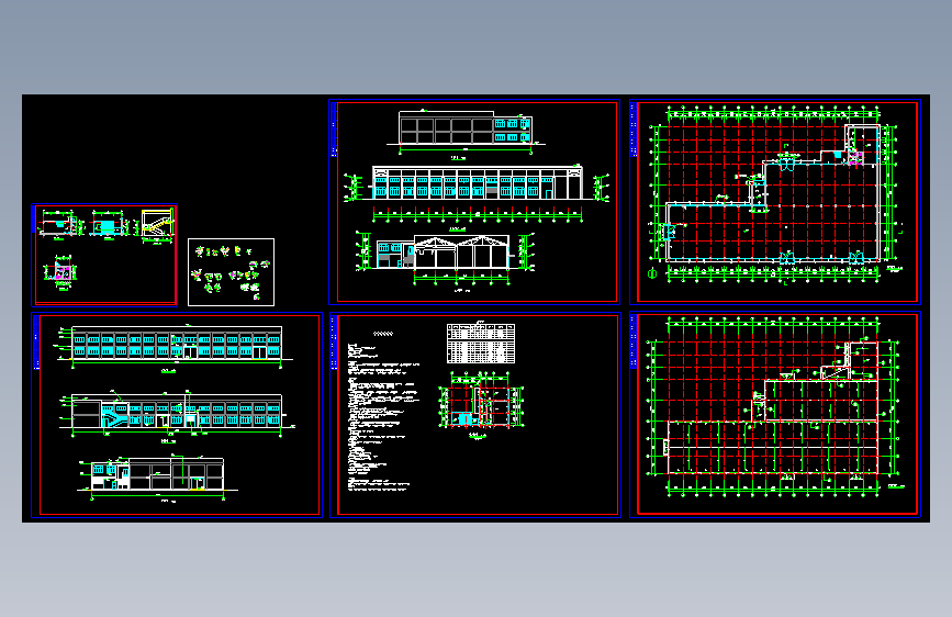 厂房整套建筑施工图