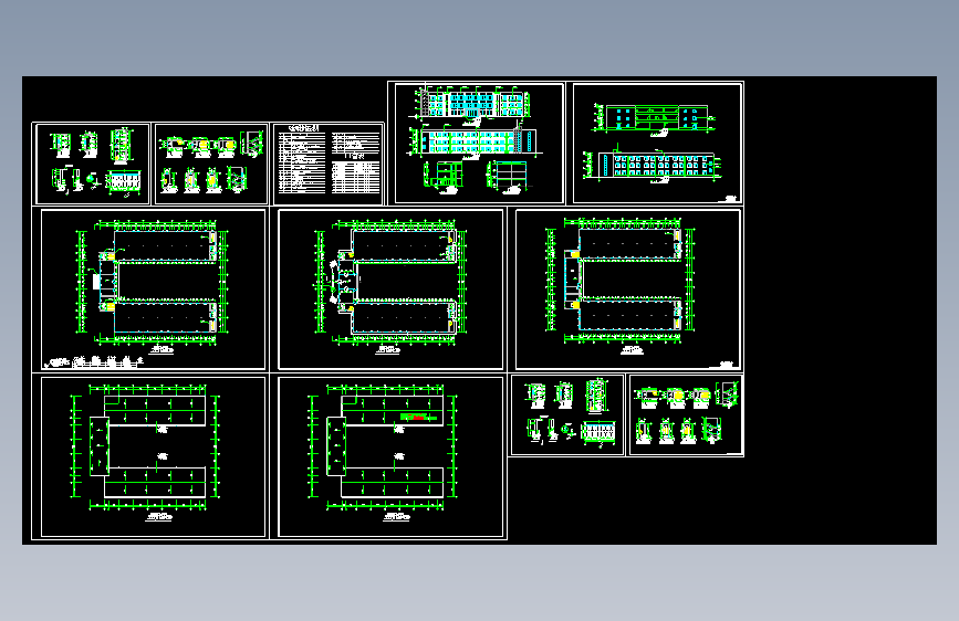 厂房全套设计施工图