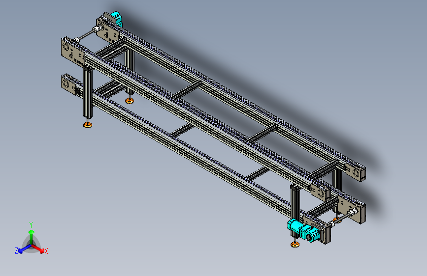 LE-大驱动头倍速链单向运转