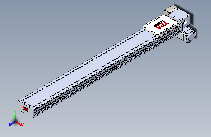 同步带全封闭直线模组TPA-HCB-110D-90-L850-RP-C-P40-N3