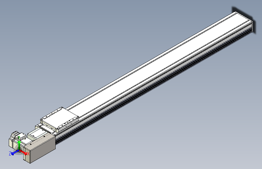 同步带全封闭直线模组TPA-HCB-105D-90-L950-MR-Y-P20-N3
