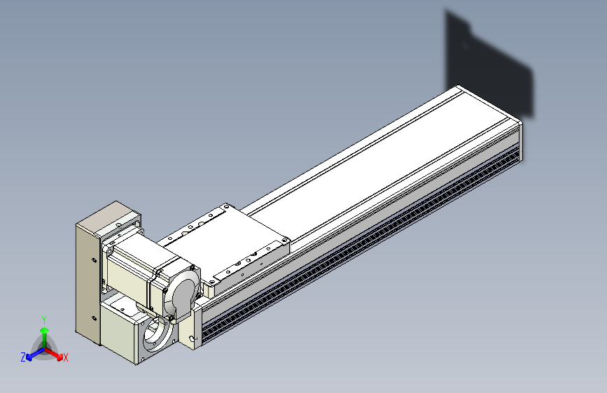 同步带全封闭直线模组TPA-HCB-105D-90-L300-LU-C-P20-N3