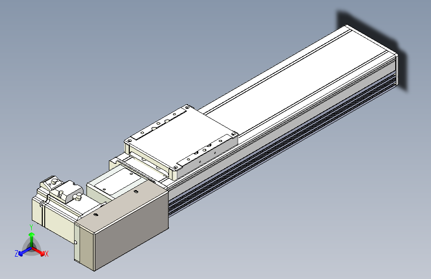 同步带全封闭直线模组TPA-HCB-105D-90-L250-MR-Y-P20-N3