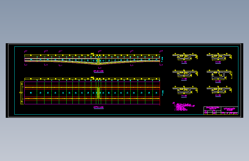 全长110m公路-Ⅰ级30+50+30m预应力混凝土连续箱梁（计算书、CAD图7张）