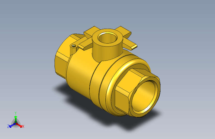 管道手动球阀-水管开关阀-手动阀门395_02_E_1_body