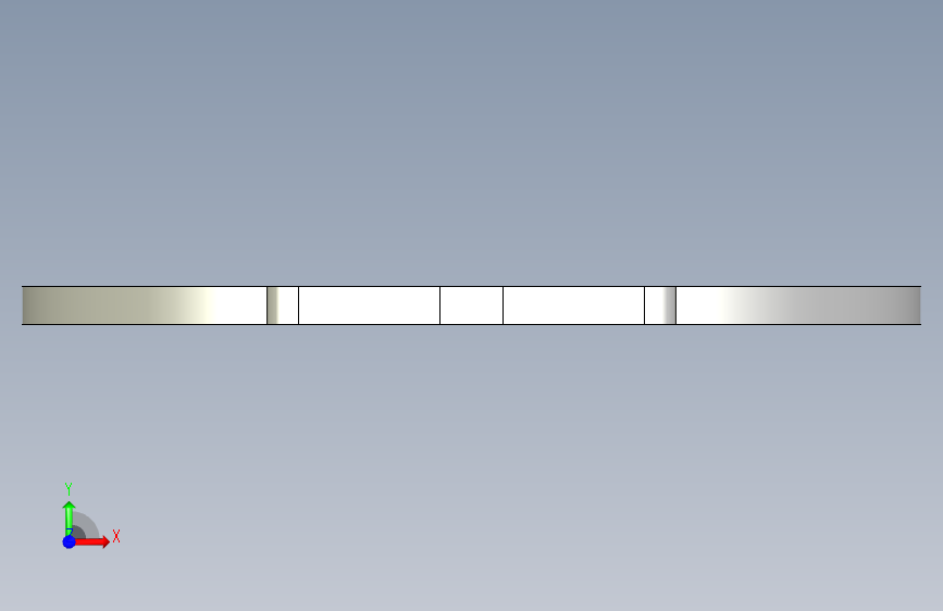 管道手动球阀-水管开关阀-手动阀门User Library-Flange C300DN100_DN80~100SnapRing 正面视图
