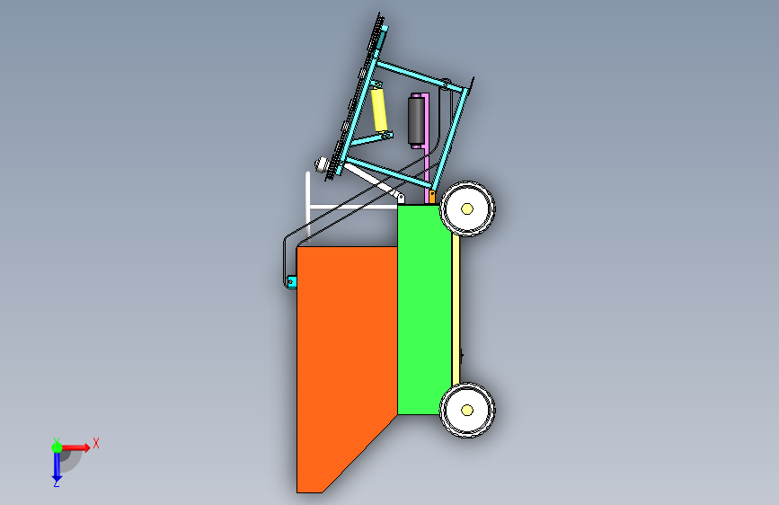 甜玉米玉米收获机设计【三维SolidWorks模型3D建模+CAD图纸+说明