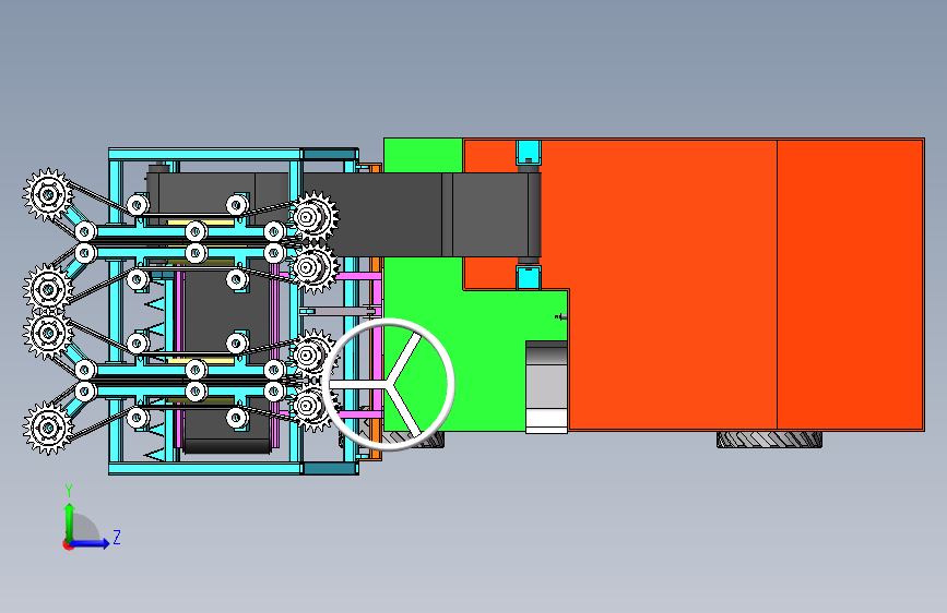 甜玉米玉米收获机设计【三维SolidWorks模型3D建模+CAD图纸+说明