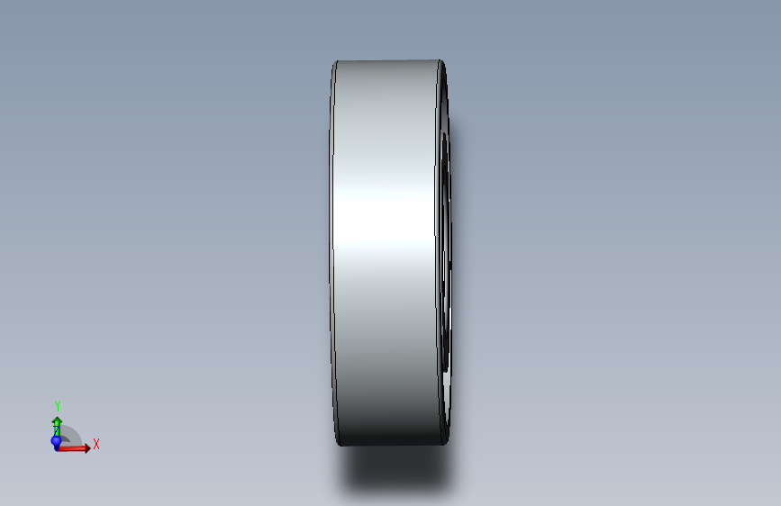 深沟球轴承6001-2Z[GB／T 276-94]_SOLIDWORKS 2016_模型图纸下载 – 懒石网