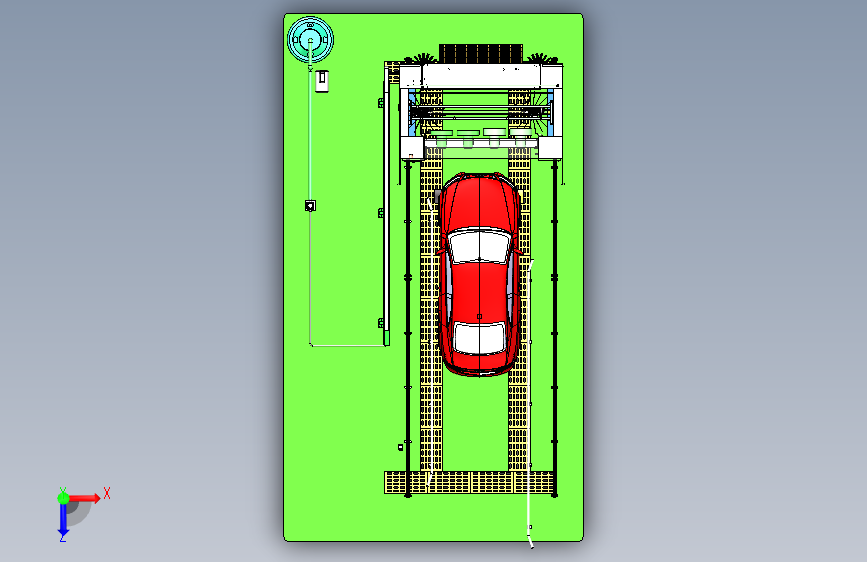 全自动洗车机设备