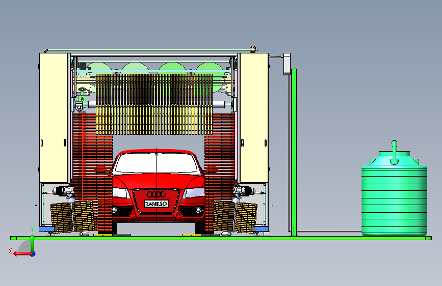 全自动洗车机设备