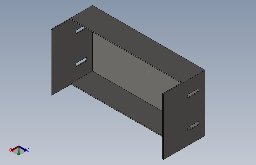 cable duct ending flange