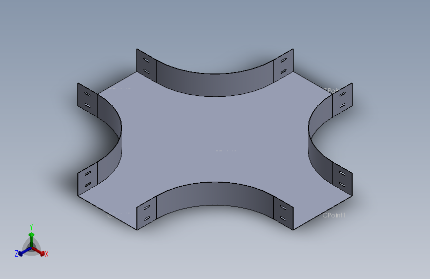 cable tray cross