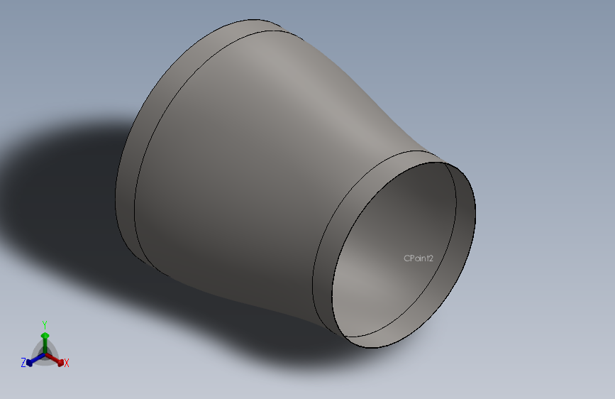 hvac round reducer