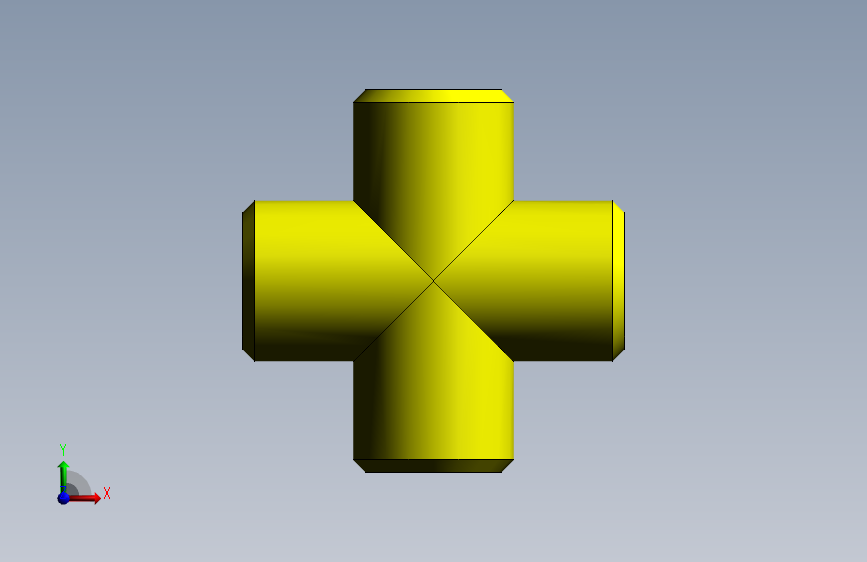 straight cross metric