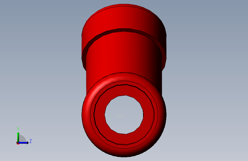 threaded lateral 左侧视图
