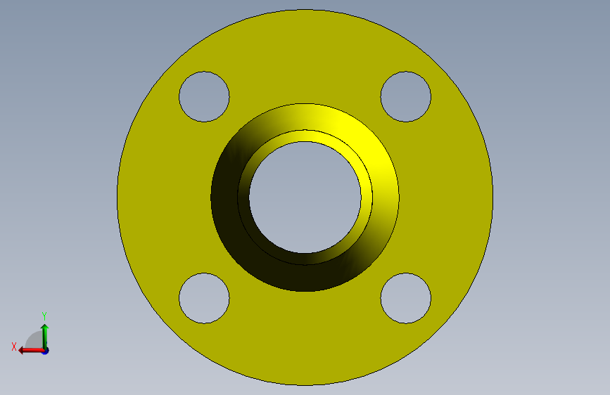 welding neck flange_SOLIDWORKS 2020_模型图纸下载 – 懒石网