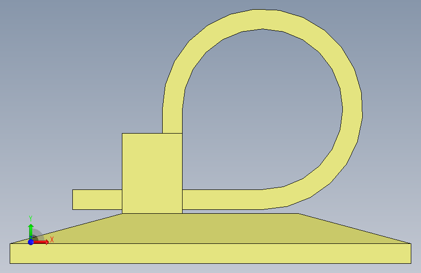wire tie clip 正面视图