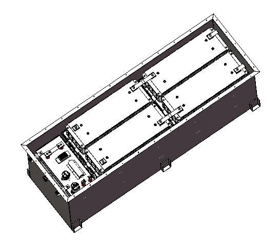 车载式移动电源3D数模图纸 Solidworks16设计