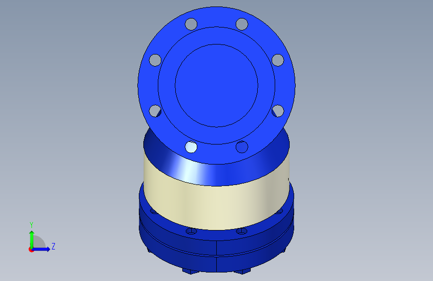 阀门模型FIG33_DN150_PN16-1663593_1_WEB 左侧视图