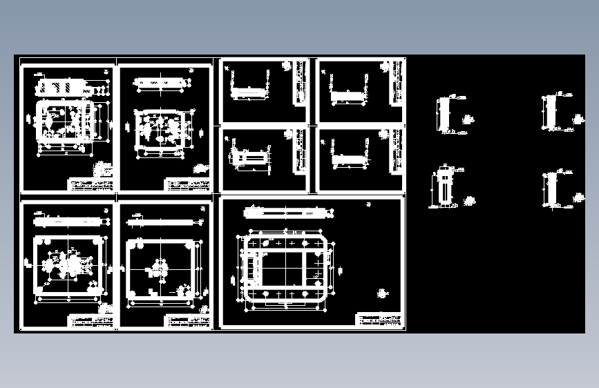 落料、冲孔零件图重组图