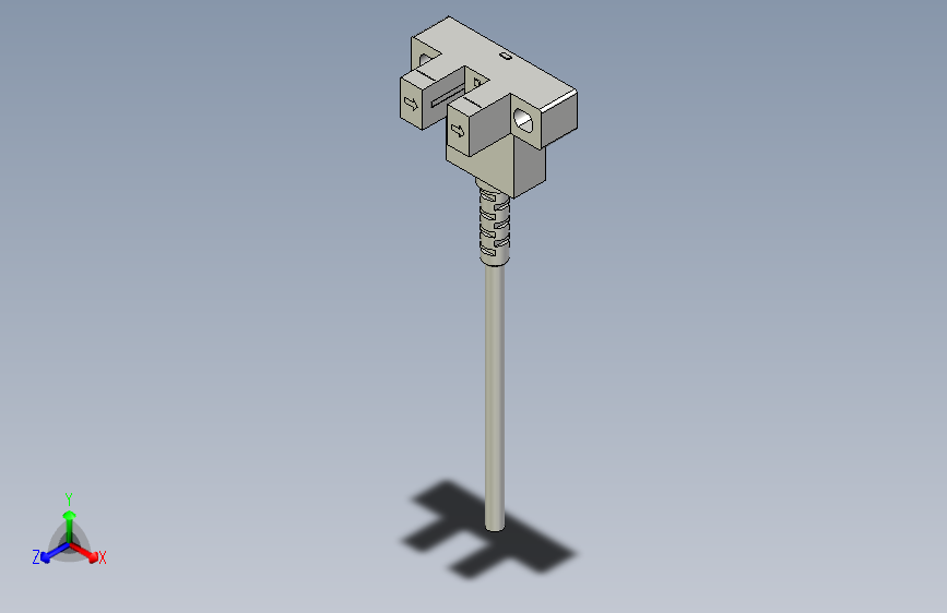 槽型光电传感器LU671_3D