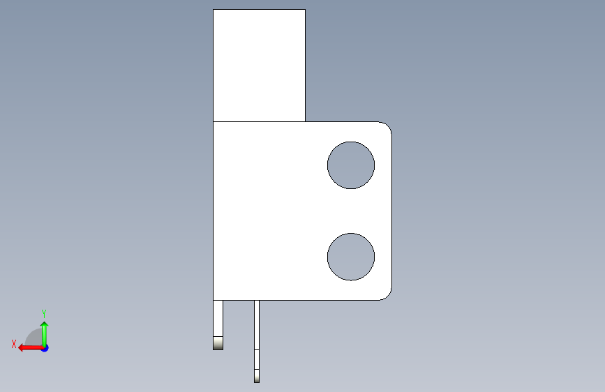 槽型光电传感器LU686_3D