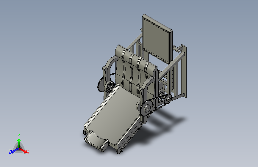 按摩椅模型UG三维+CAD==1455562==500