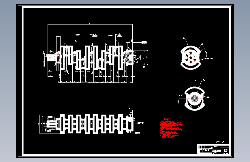 发动机曲柄连杆机构cad(1)(1)