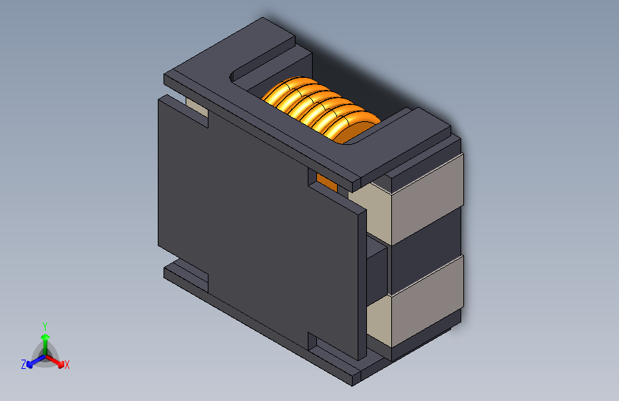 元器件3D封装ACM70V10