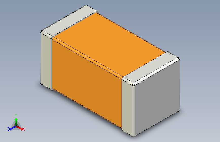 元器件3D封装C0603_08027