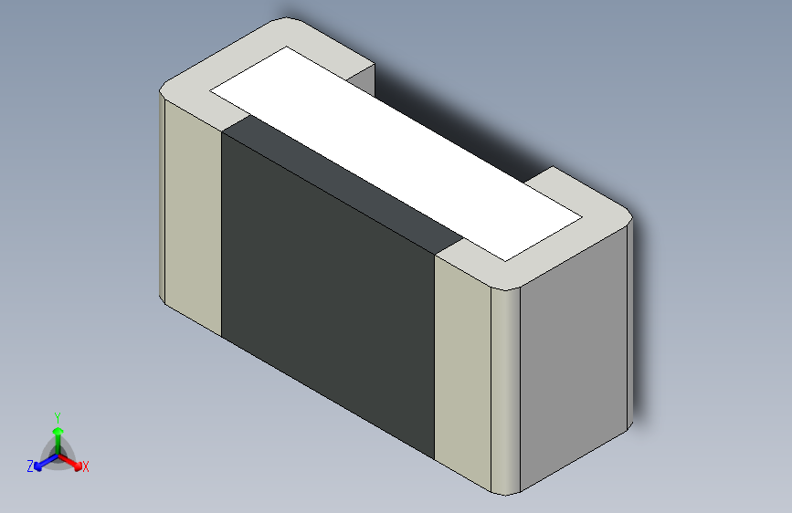 元器件3D封装R0201 AC0201179