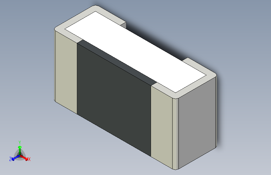 元器件3D封装R0402 ERJ2RK Thick187