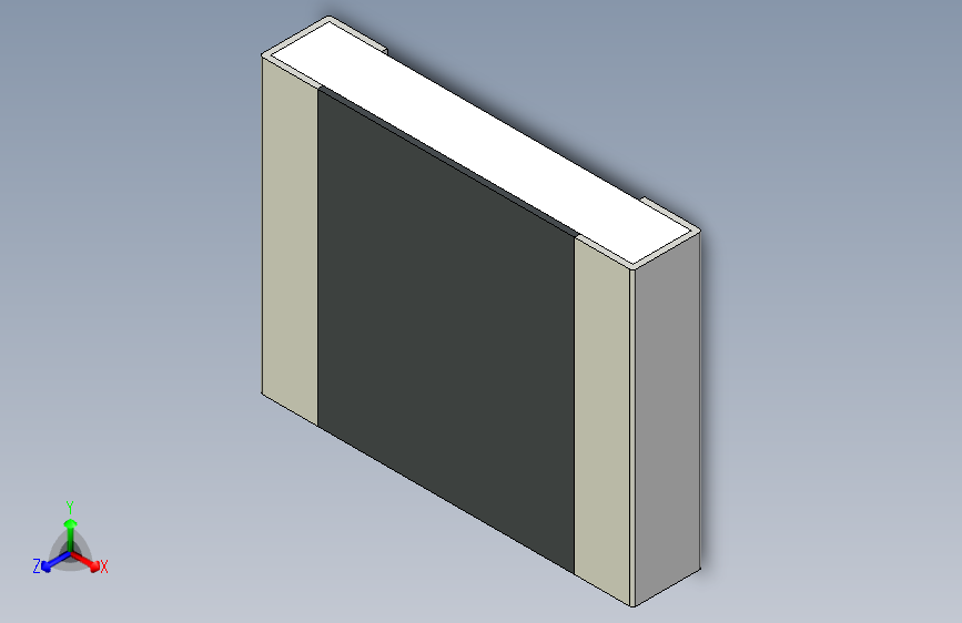 元器件3D封装R1210 ERJ14N Thick7