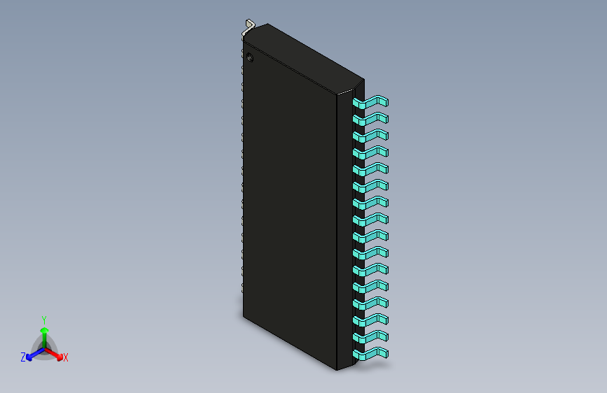 元器件3D封装SOIC32X51