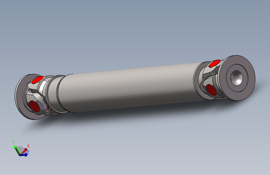 带万向节轻量化后叉装配图 SW+CAD+兼职私域