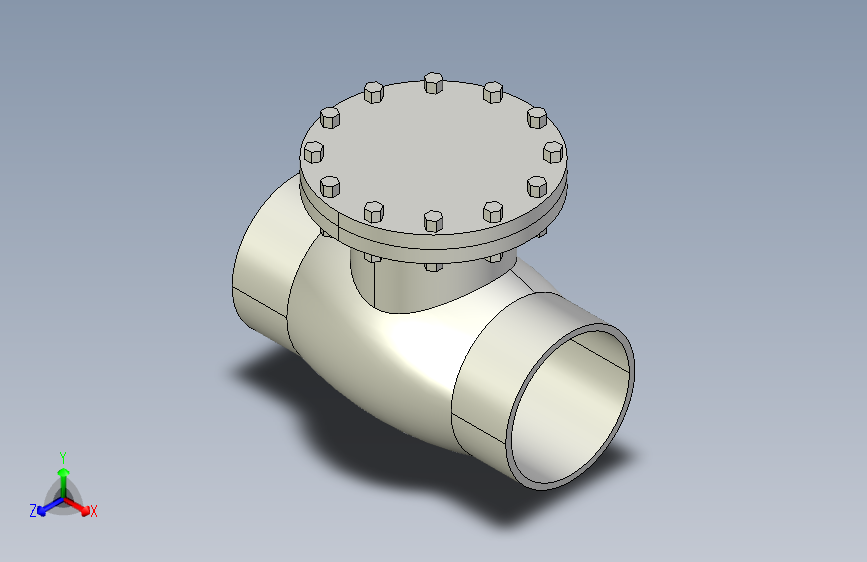 阀门模型-swing_check_valve__bw_-_150-2500