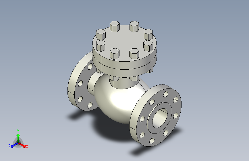 阀门模型-swing_check_valve__fl_-_150-2500