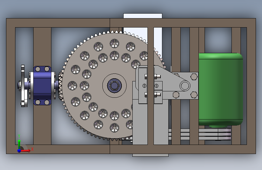 转盘式大枣红枣去核机的设计含SW三维图+说明+9张CAD图