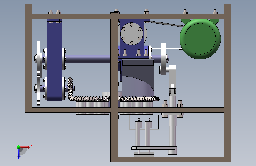 转盘式大枣红枣去核机的设计含SW三维图+说明+9张CAD图