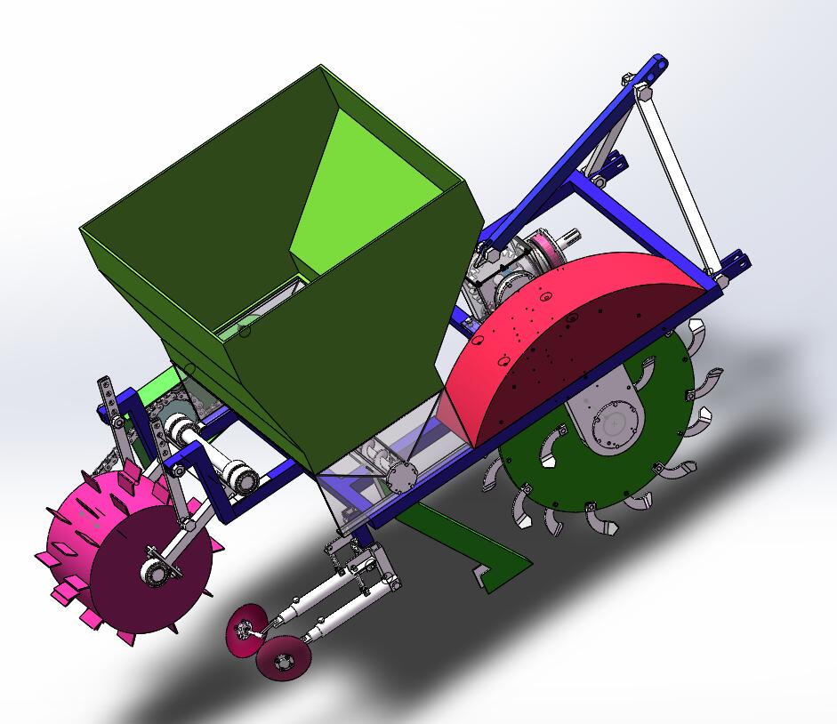 W011-果园开沟施肥机的设计【三维SW+9张CAD图纸+说明】