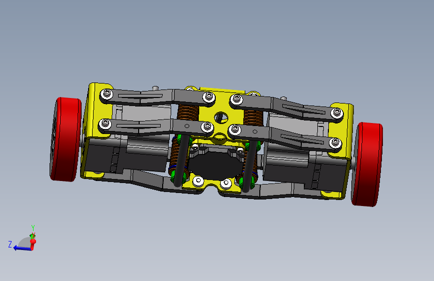 潜伏智能AGV小车3D模型