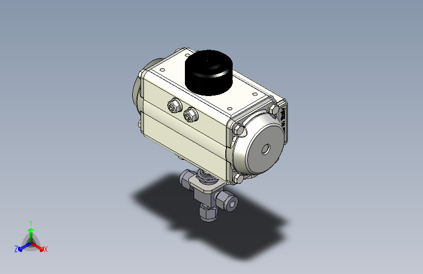 不锈钢单片式40G系列三通球阀，0.35 Cv，6 mm世伟洛克卡套管接头