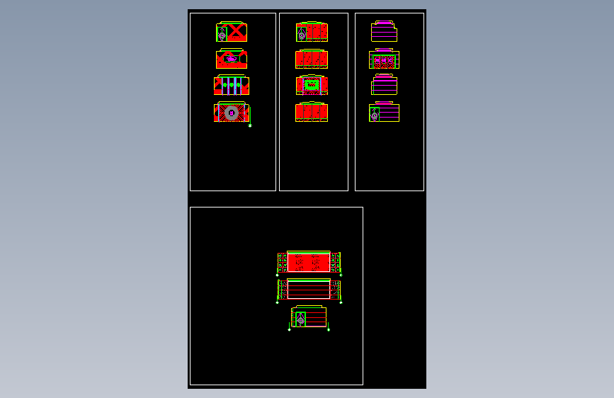 4、机场VIP区装修布置图