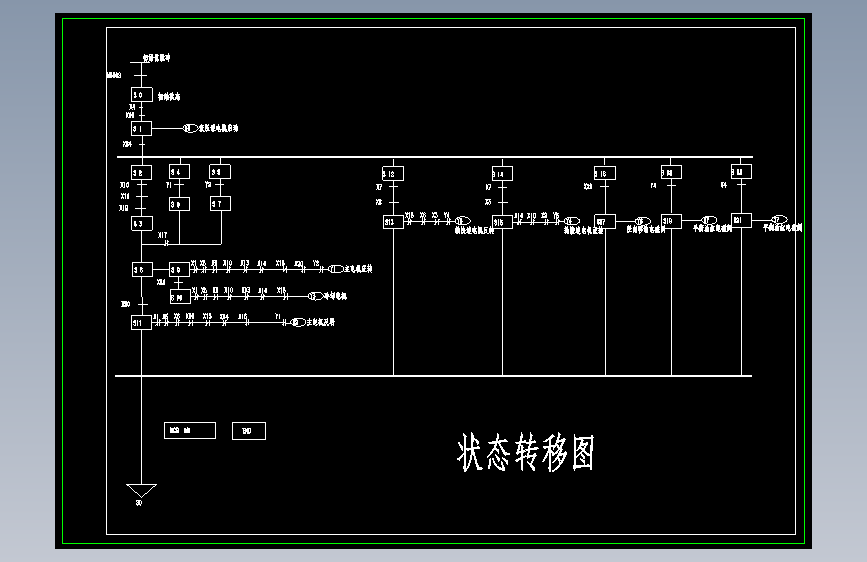 YM3150E型滚齿机的控制系统的PLC改造 主视图